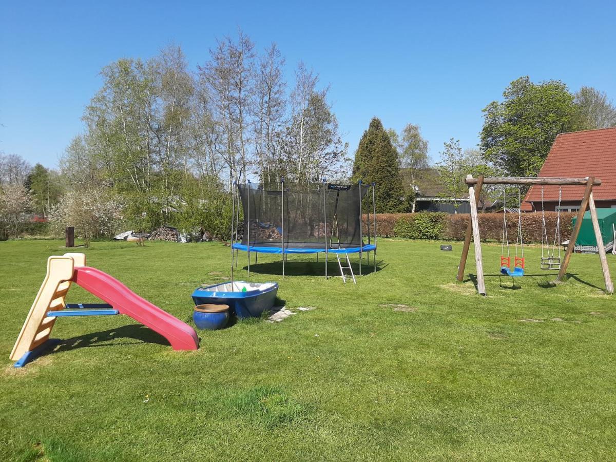 Ferienwohnung Rendelchen Großheide Bagian luar foto